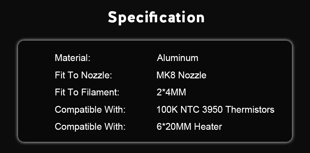 Все металлические CR10 радиатор обновленный комплект Hotend для CR10 Ender3 титановый тепловой выключатель микро Швейцарский радиатор трубы 3d принтер экструдер
