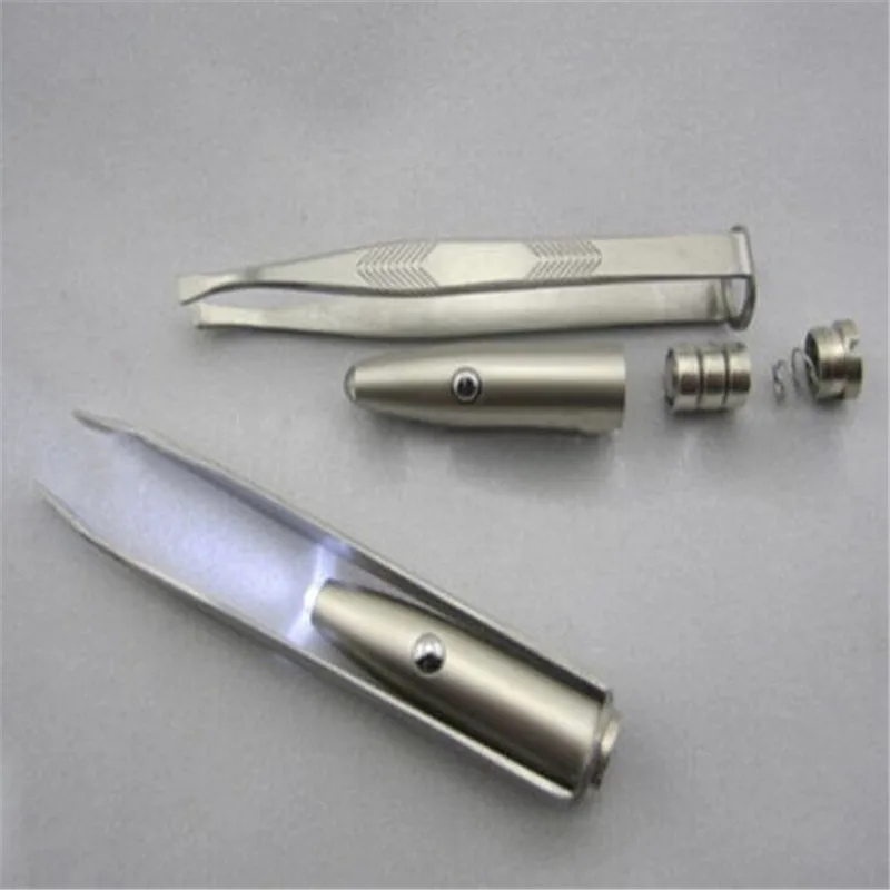 Профессиональный пинцет для бровей красивый косый Пинцет из нержавеющей стали