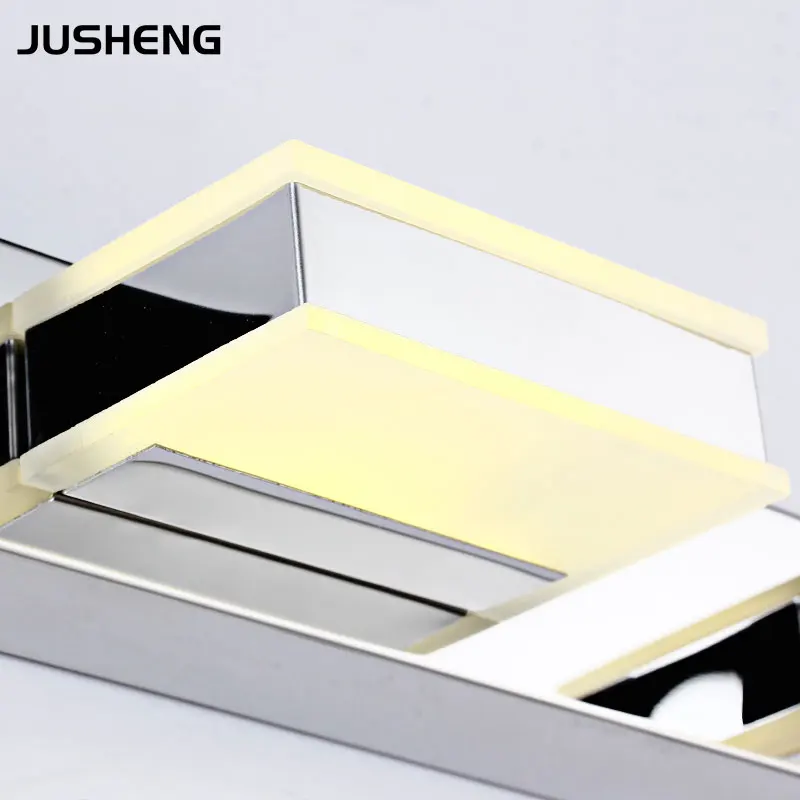 Jusheng современные светодиодные Настенные светильники Крытый 4-огни Ванная комната