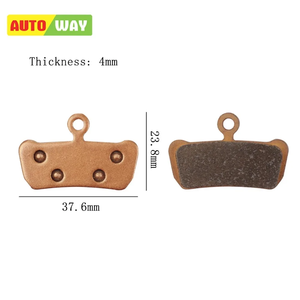 Велосипедные Спеченные Дисковые Тормозные колодки для SRAM Guide RSC/RS/R Avid XO E7 E9 Trail 4