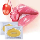 10 шт. питательный Золотая маска для губ губы пухлый увлажняющий крем для ухода за губами Гиалуроновая кислота патчи для губ антивозрастной от отбеливающие #