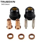 12 шт. плазменный резак S45 фонарь Trafimet расходные материалы комплект PR0106 длинный электрод PD0103 длинным наконечником газовый диффузор PE0106 чашки сопла