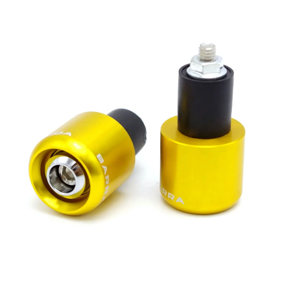 22 мм ручки для Руля Мотоцикла концы противовесные кулаки пробки кафе гонщик Honda