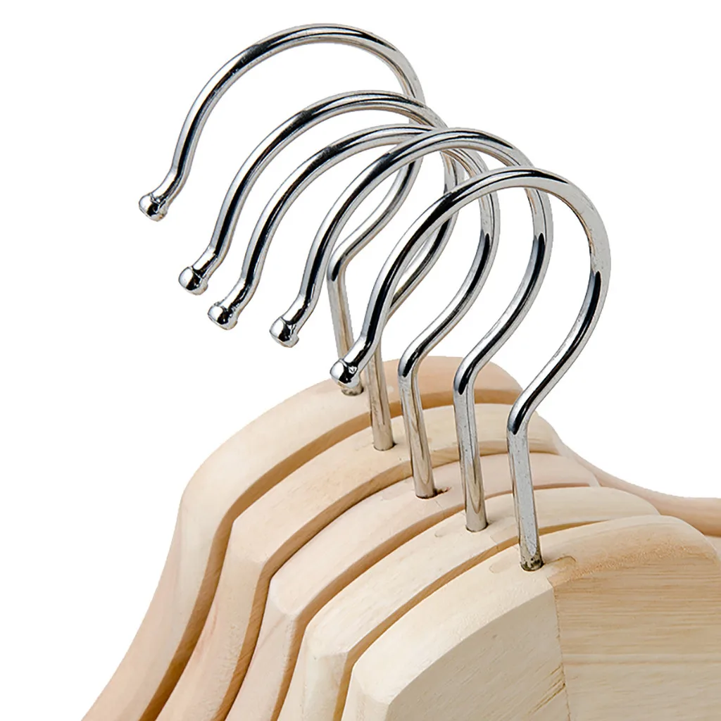1 шт. вешалка для шкафа деревянные вешалки одежды из цельного дерева пальто