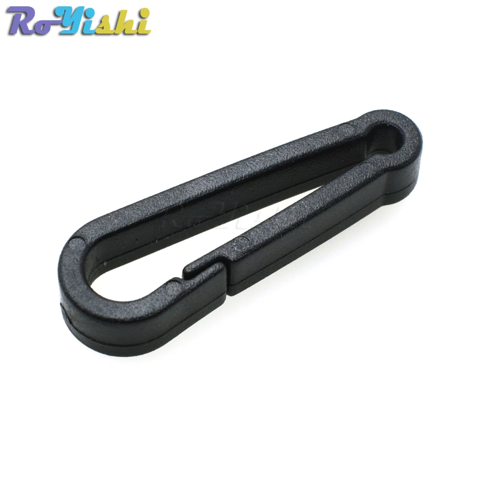 100 см Крючок для перчаток пластиковые черные пряжки крючок с уплотнительным