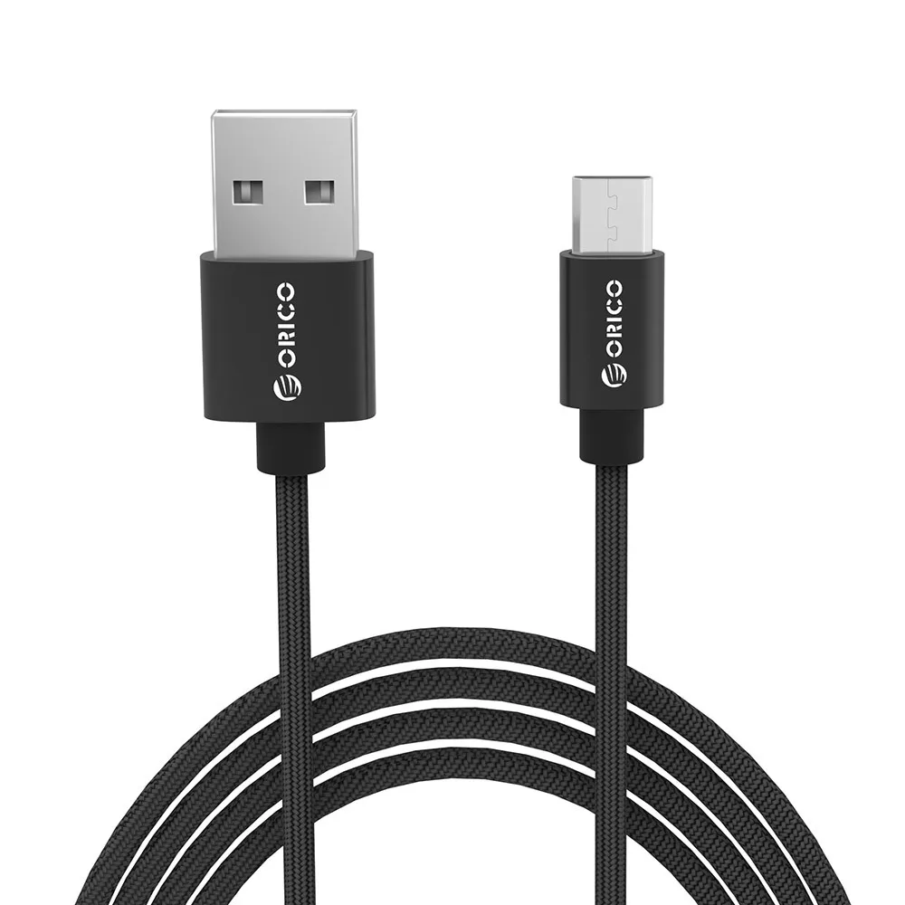 ORICO Micro USB нейлоновый кабель для samsung Xiaomi Быстрая зарядка USB кабель для передачи данных Android Microusb зарядный кабель для мобильного телефона