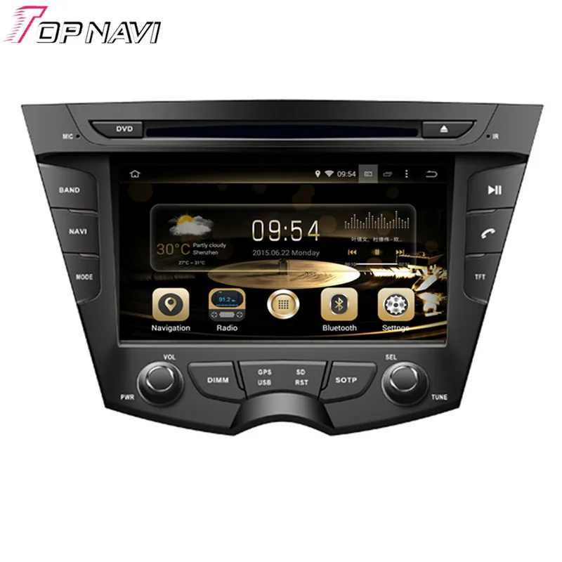 Topnavi 7 ''Octa Core 4GB Android 6 0 Автомобильный видеоплеер Авто аудио DVD ПК для HYUNDAI VELOSTER