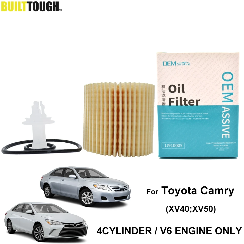 Масляный фильтр для Toyota Camry 2007 2008 2009 2010 2011 2012 2013 2014 2015 2016 2017 2018 2.5L I4 / 3.5L V6 двигателя