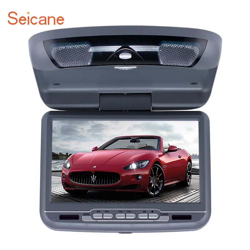 Жк экран Seicane TFT 9 &quot800*480 автомобильный ик передатчик на крышу и FM DVD плеер с