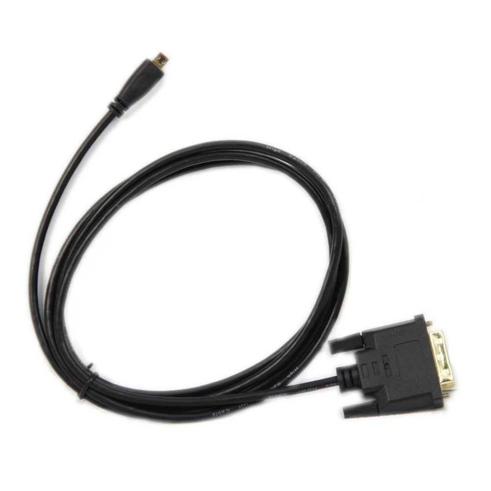 DOONJIEY 0,3/1/1,8 m позолоченный Micro HDMI/DVI 24+ 1Pin Кабель-адаптер для HDTV хорошего качества
