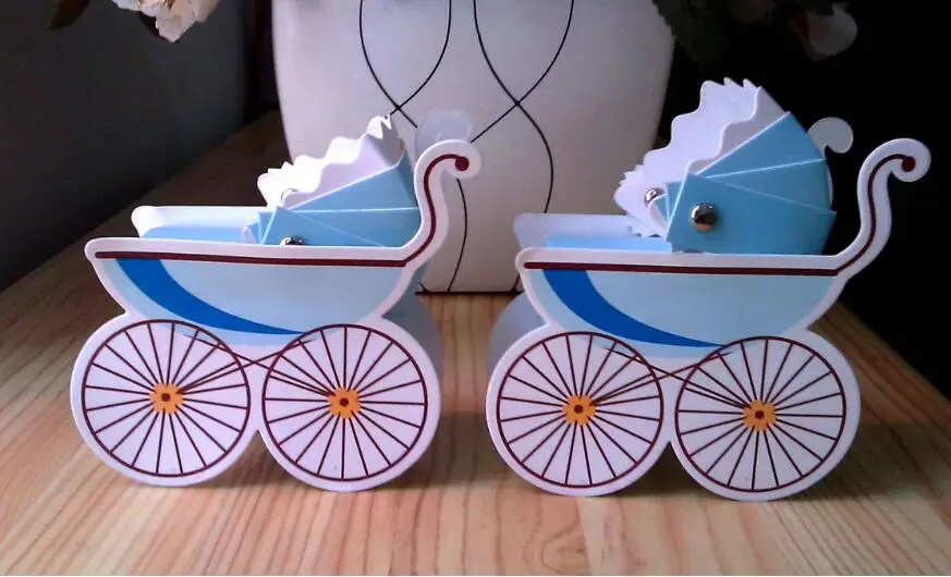 Милая Подарочная коробка для конфет в стиле каретки будущей матери на день