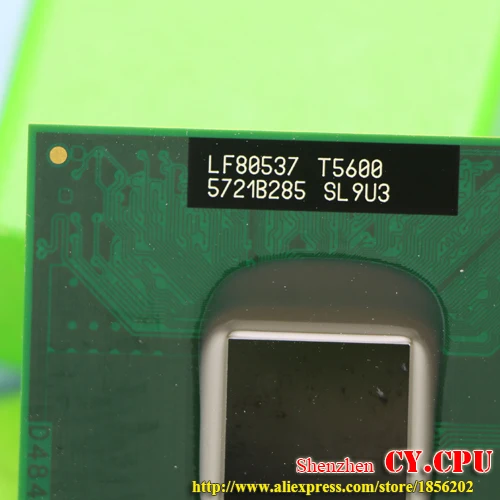 Бесплатная доставка intel cpu ноутбук Core 2 Duo T5600 ЦП 6 м разъем 479 кэш/1 83