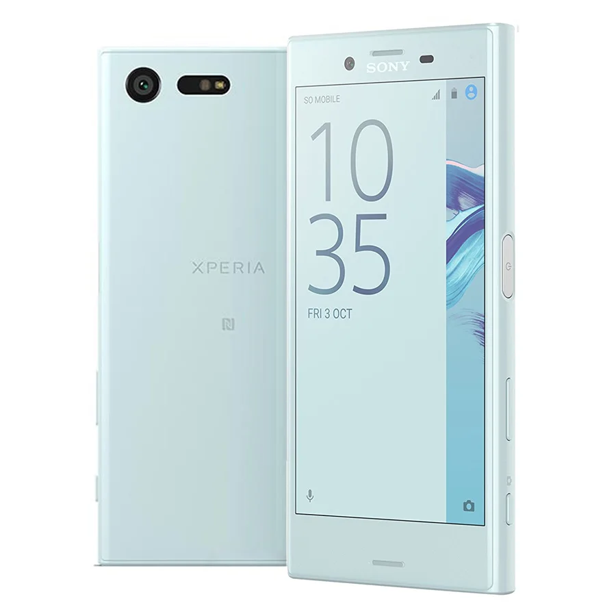 Оригинальный Sony Xperia X Compact F5321 разблокированный 3 ГБ ОЗУ 32 Гб ПЗУ 4 6 дюймов одна