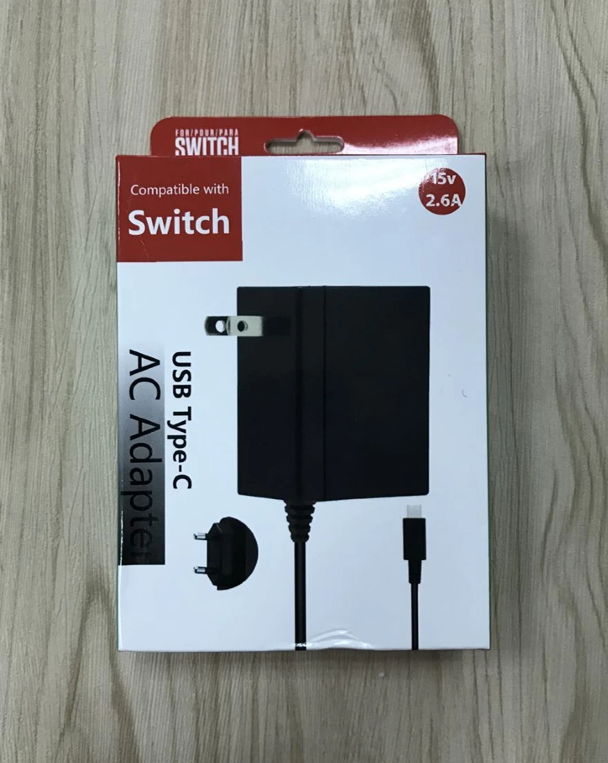 Для nintendo switch НС 15 V 2.6A питания быстрое зарядное устройство типа C usb адаптер