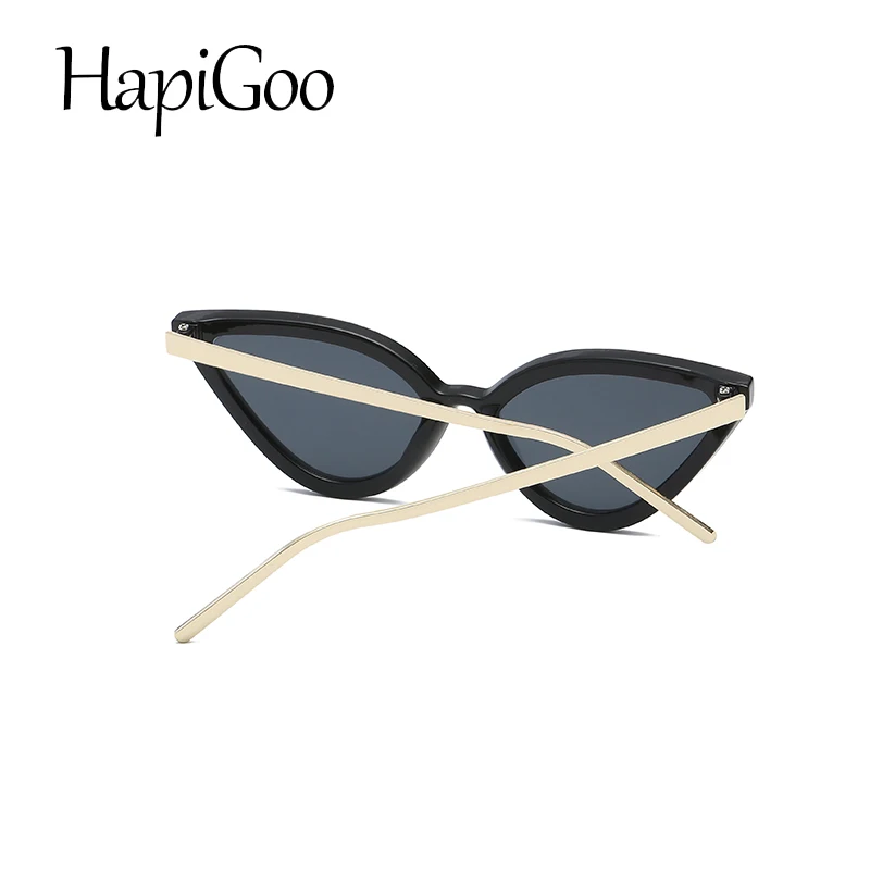 HAPIGOO Для женщин солнцезащитные очки модные женские Винтаж небольшой Размеры
