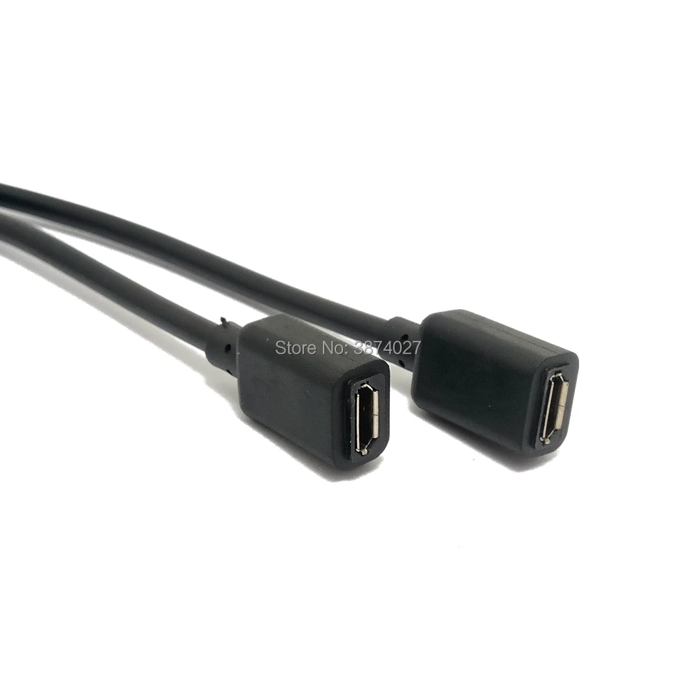 0 2 м 20 см Micro USB Женский Кабельный адаптер удлинитель шнур|Кабели USB| |