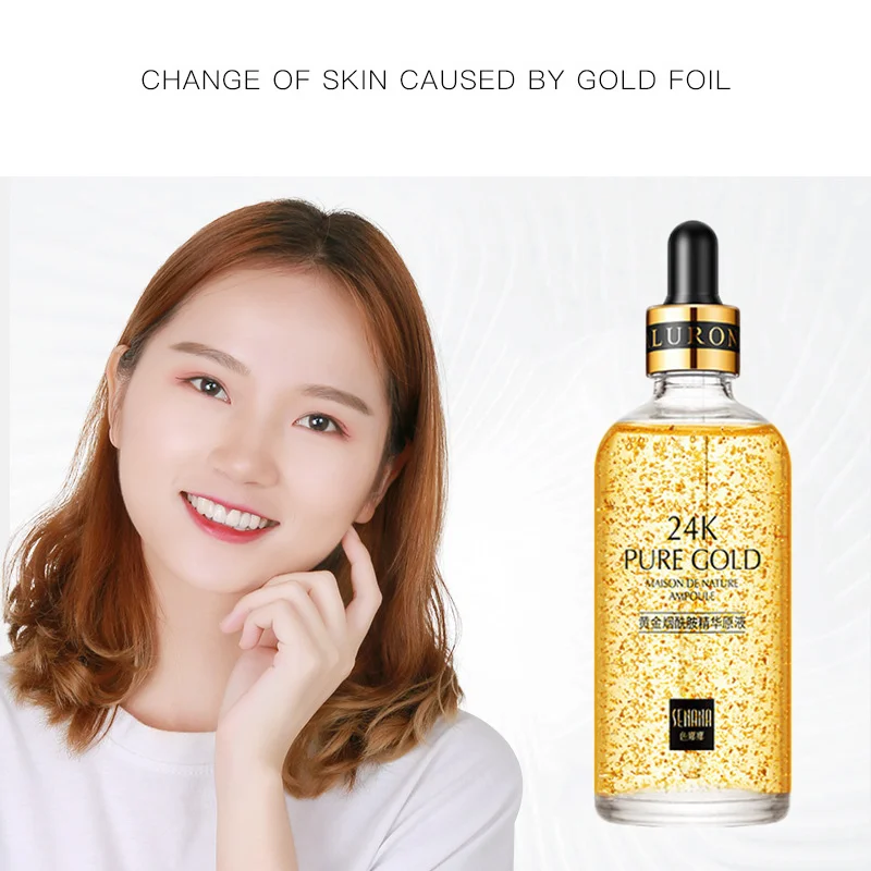 NEW Primer Makeup 24K Gold Elixir Essence Oil Control Face Moisturizer Whitening Base Make Up Pore Minimizer Skin Serum | Красота и