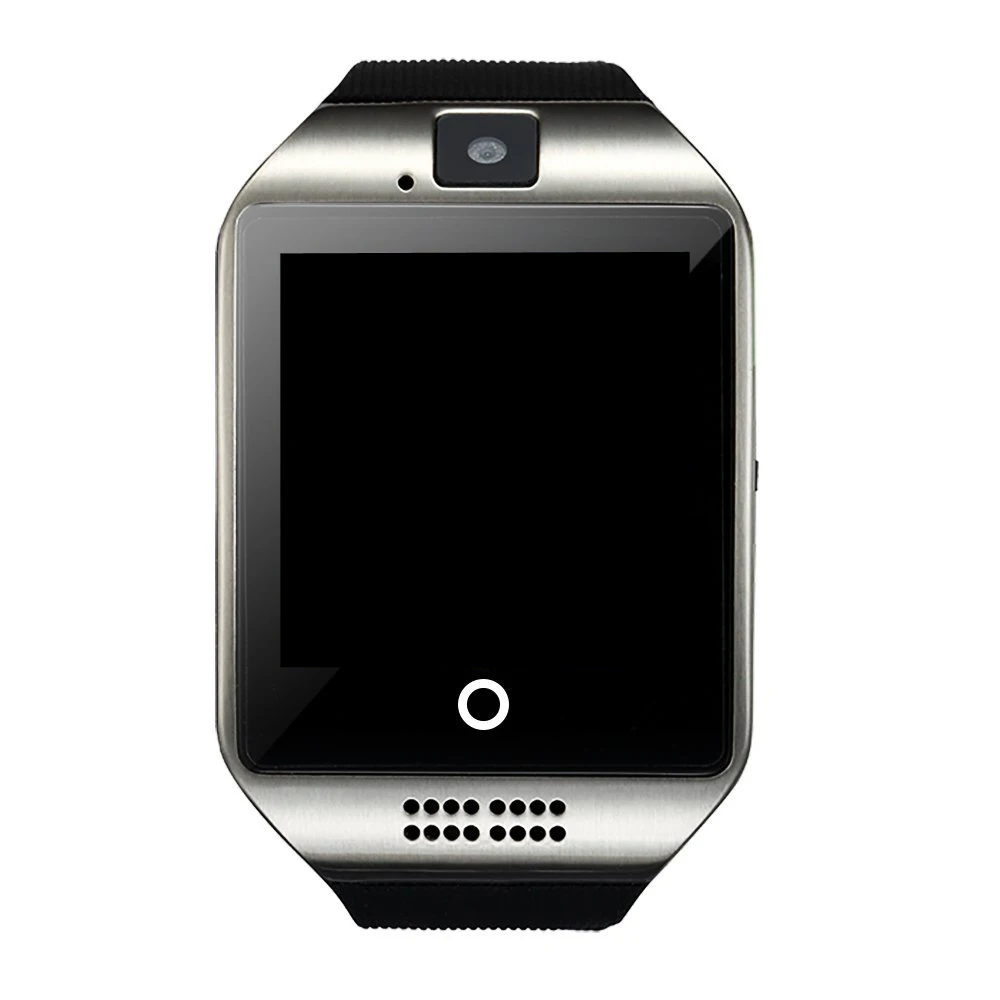 DHL 10 шт./лот Bluetooth Смарт часы Q18 с камерой FM Facebook SMS MP3 Smartwatch поддержка sim-карты для телефонов Apple IOS Android