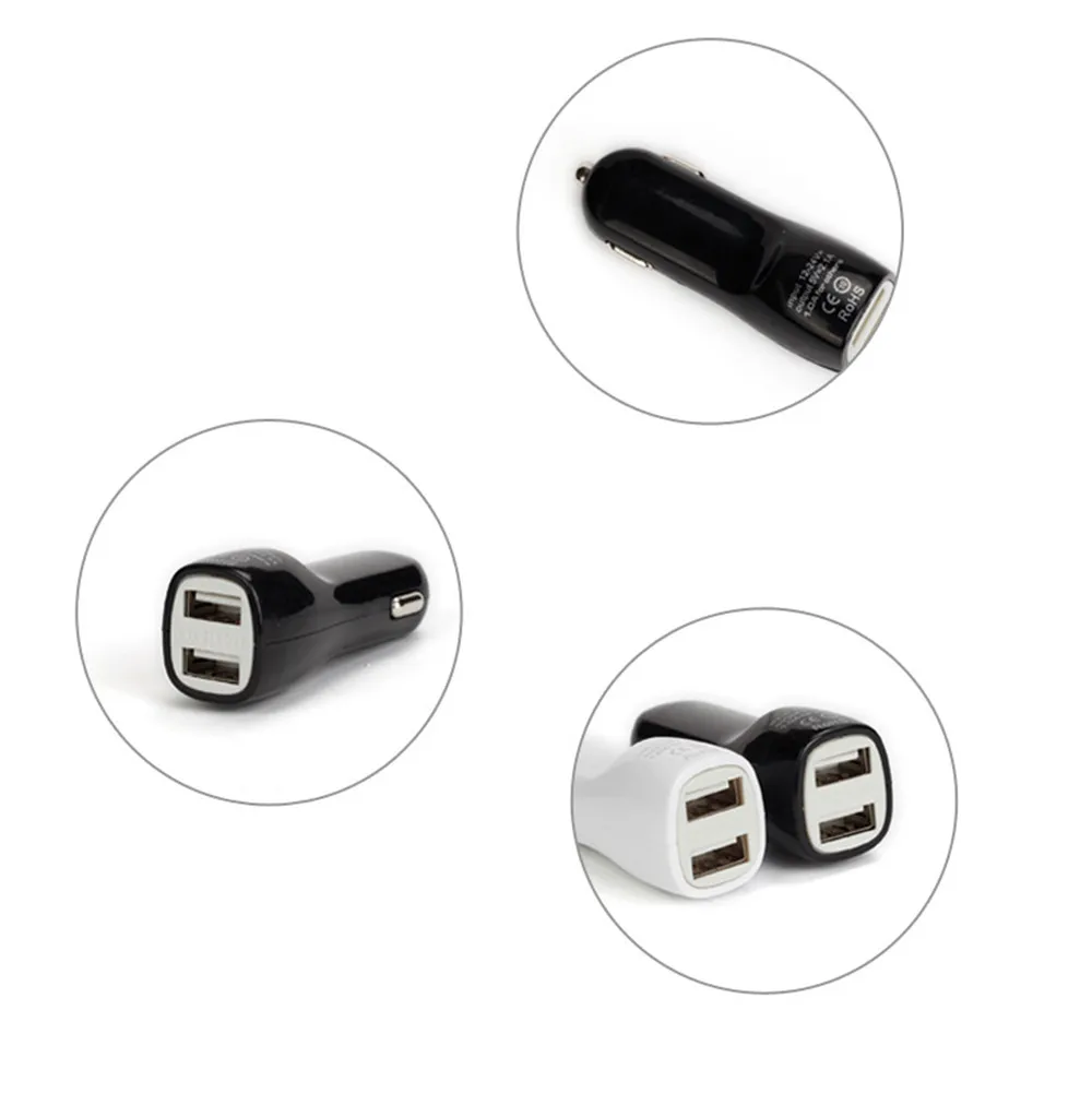 Автомобильное зарядное устройство с двумя usb-портами а 1 А | Автомобили и