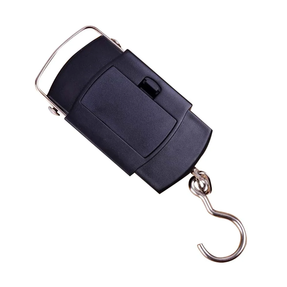 Scale Hook Fish Weight Mini Hanging Pocket Portable 50kg LCD Digital Luggage Weighing Fishing Electron|luggage weight scale|digital scale