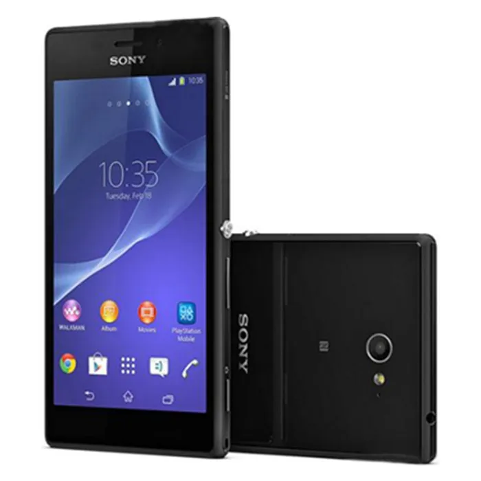 Разблокированный оригинальный Xperia M2 4 8 "Android 1 ГБ ОЗУ Гб ПЗУ четырехъядерный Мп