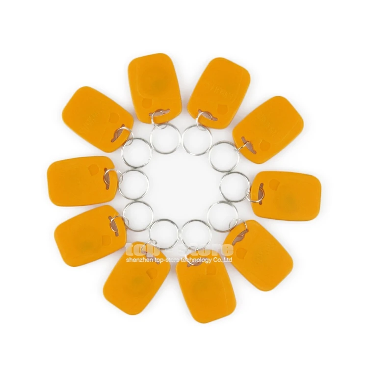 DIYSECUR 100 шт./лот Rfid 125 кГц бесконтактная идентификационная карта брелок для ключей