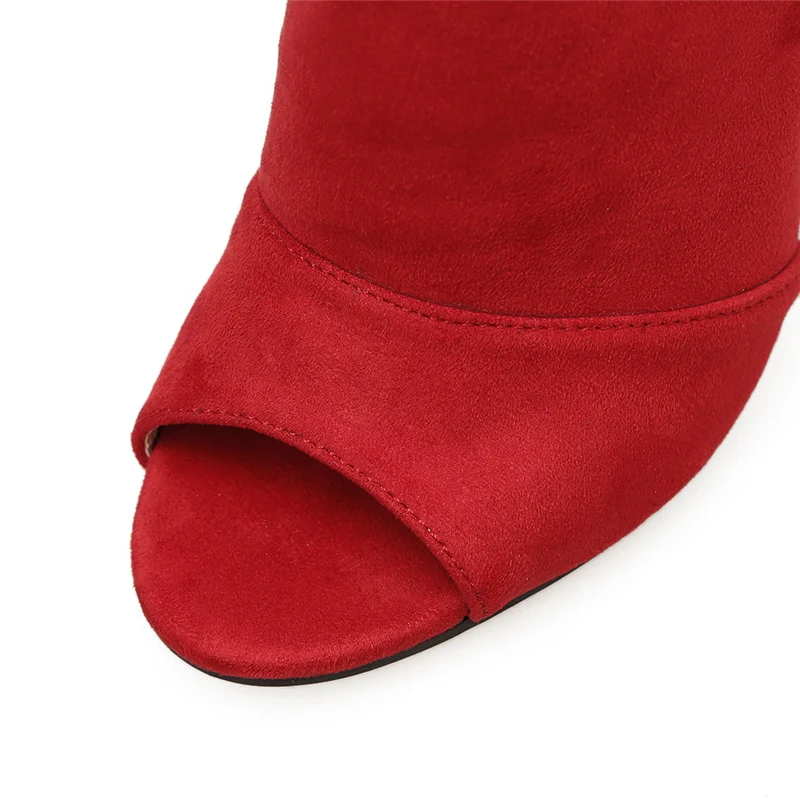 Женские летние туфли на высоком каблуке 11 5 см Роскошные Босоножки с открытым