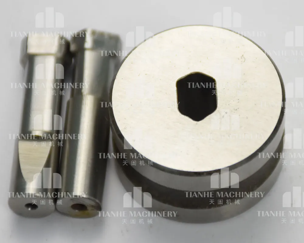 

3D shield shaped stamp mould / die set/punch for the single punch tablet press machine candy press machine