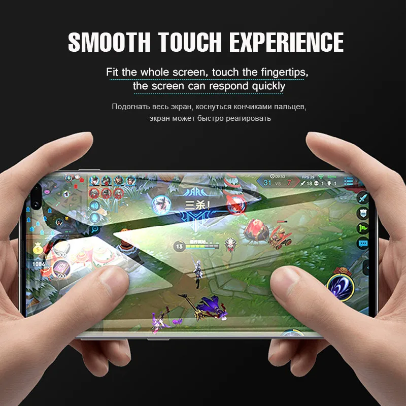 Передняя Задняя Гидрогелевая пленка для экрана Samsung Galaxy S9 S8 S10 Plus S10e защитная Note 8 9