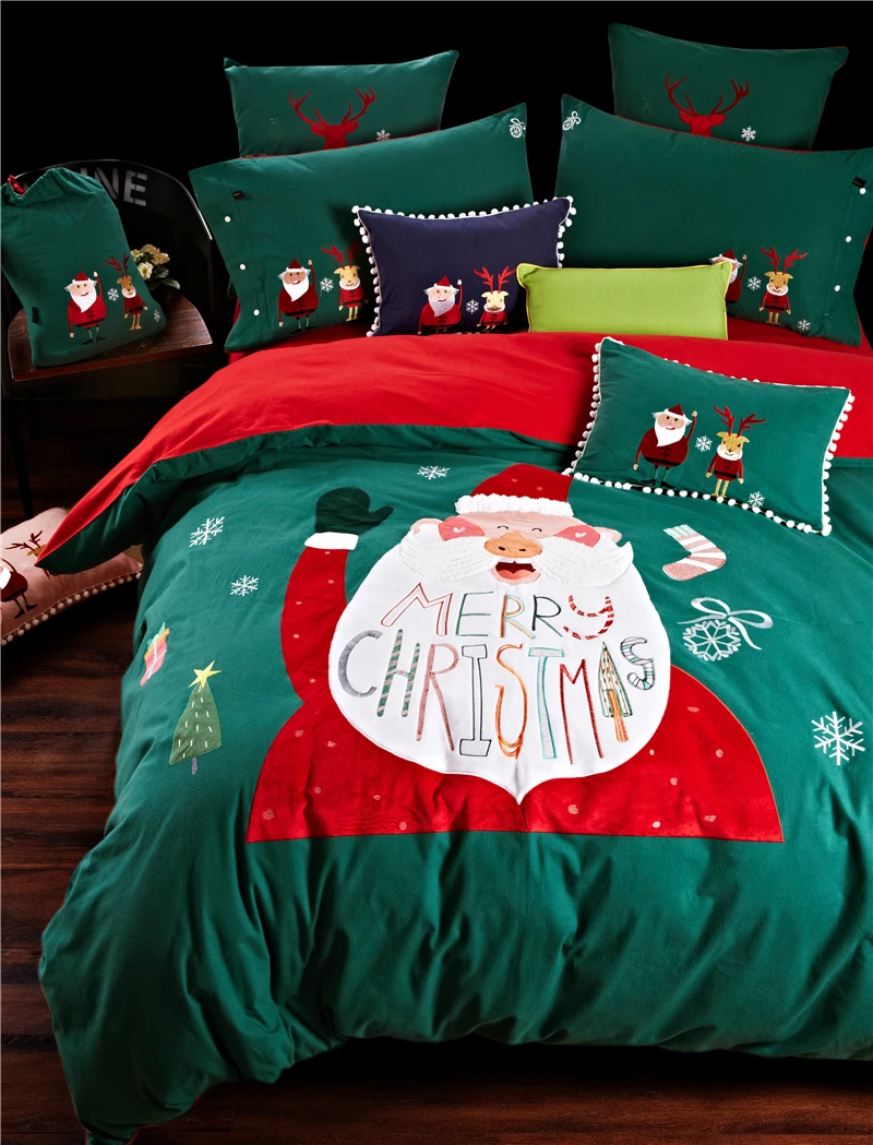 Xmax Одеяло/Doona Обложка Рождеством Подарок Мультфильм Детей Постельных