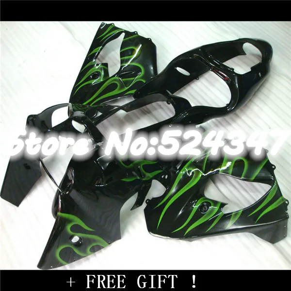 

Hey-Wholesale - For 2000 2001 KAWASAKI Ninja ZX-9R 00-01 ZX9R 2000-2001 ZX 9R 00 01 9R Green blk Fairing for Ninja