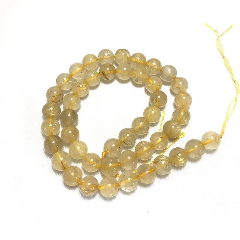 This has a natural semi-finished blonde crystal of 6mm size for DIY bracelet necklace | Украшения и аксессуары
