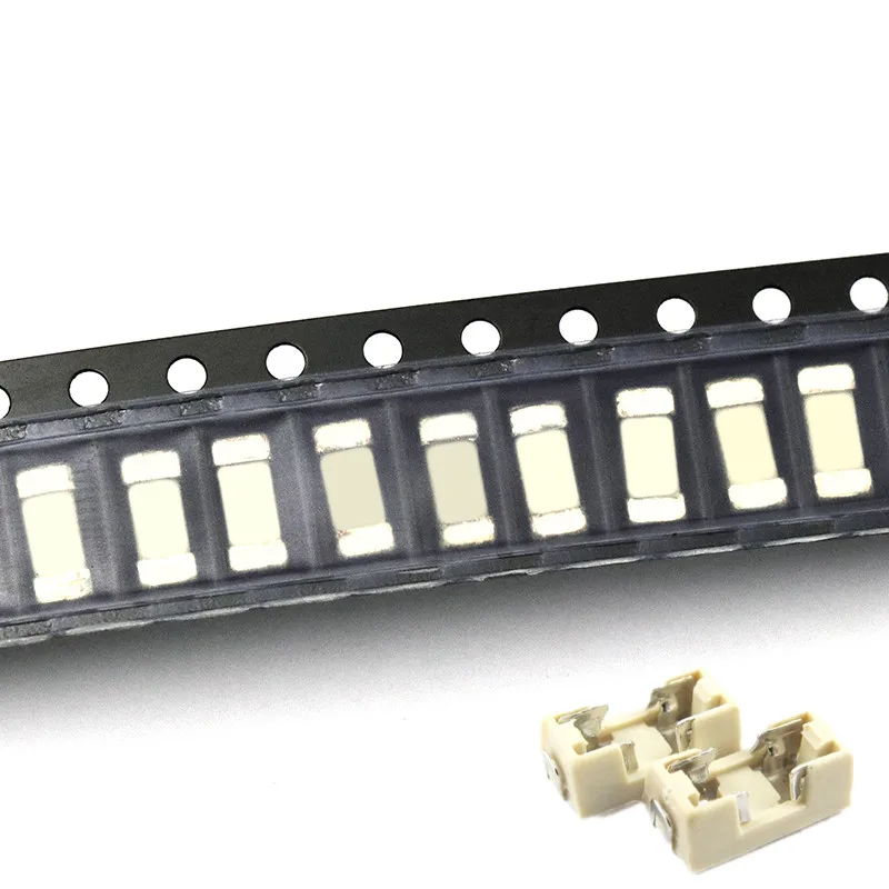 10 шт./лот 1808 125 В 10A 0451 SMD Быстрый Предохранитель 1A 2A 3A 4A 5A 6A 6.3A 8A 15A с держателем
