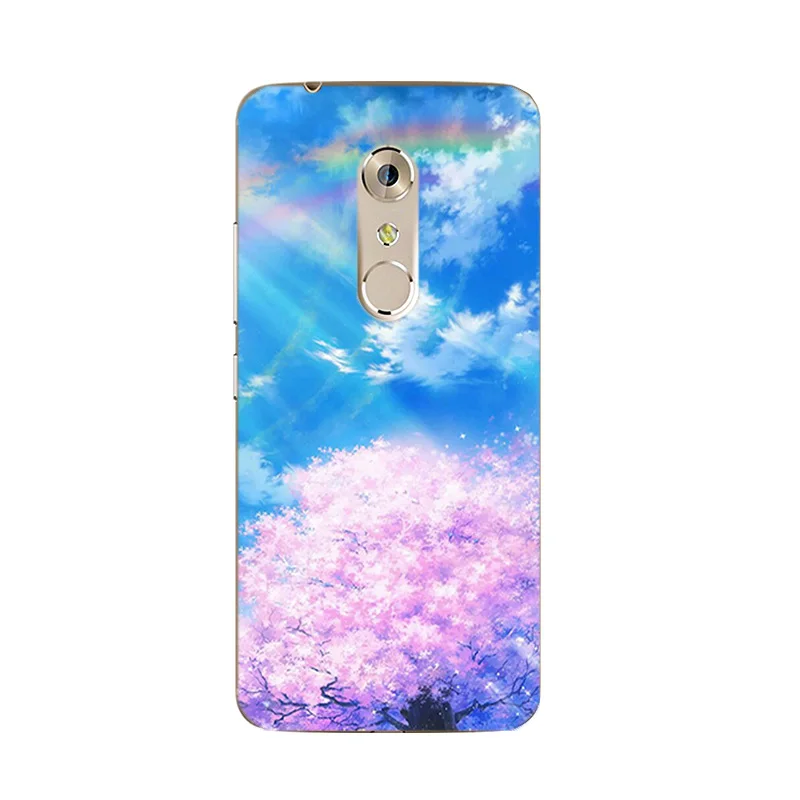 Для zte Nubia Z17 Mini TPU чехол для телефона Axon 7/7 Mini чехол ультра тонкий для Nubia Z9 MAX силиконовый чехол Радужный карамельный узор