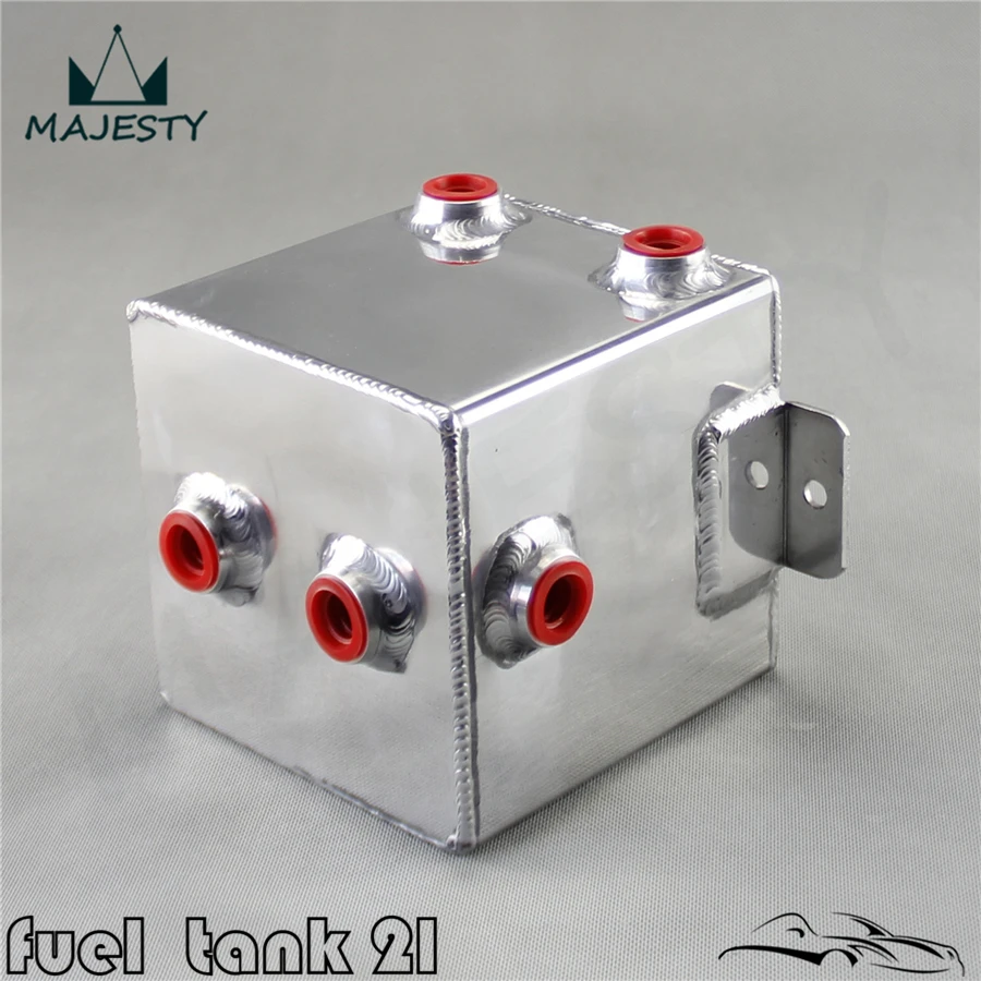 2L Универсальный алюминиевый 2 литровый вихревой горшок топливный бак из