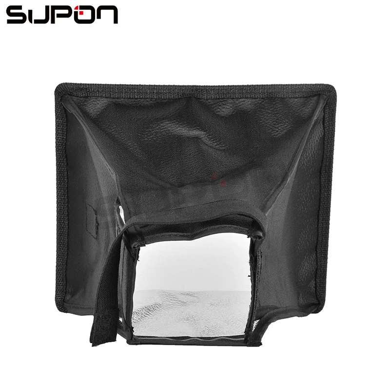 Supon Универсальный 15x17 см светорассеиватель складной софтбокс для Canon Nikon Godox YONGNUO