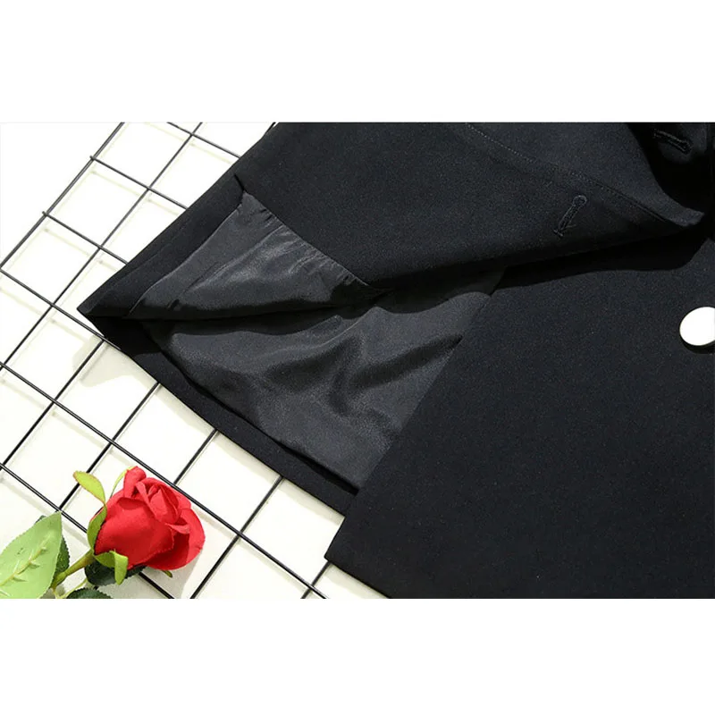 WSYORE 2019 New Spring and Autumn Fat MM Casual Long Sleeve Blazer Coat Large Size XL-5XL Korean Style OL Suit Women NS1048 | Женская