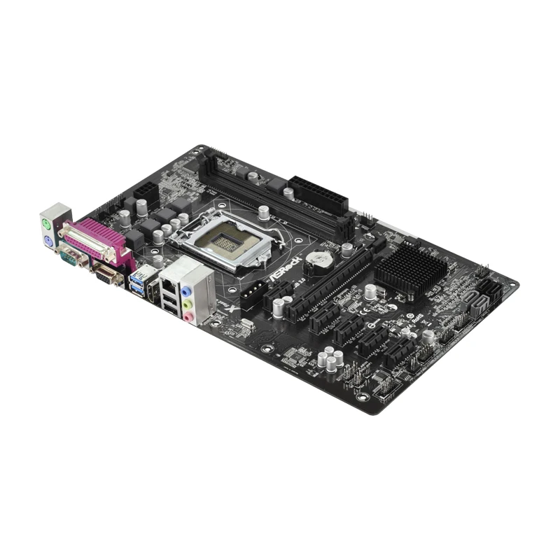 Новая оригинальная материнская плата для ASRock H81 Pro BTC LGA 1150 DDR3 16GB для 22nm USB3.0 H81 настольная материнская плата