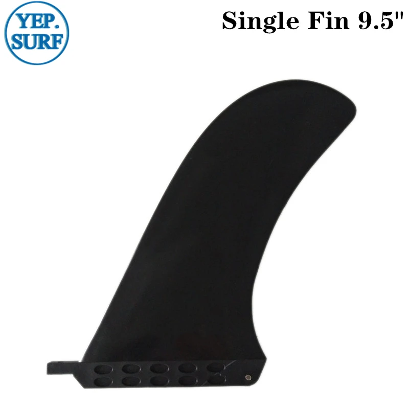 Surfing Fins 9.5Length Plastic Center Fins/Single Surfboard Fins High Quality Surfboards Center Fins pranchas de free shipping surfboard fins high quality honeycomb future fins in surfing quilhas fins