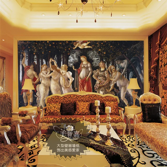 3D wallpaper for wall 3d Large mural living room dining bedroom sofa background European classical painting | Обустройство дома
