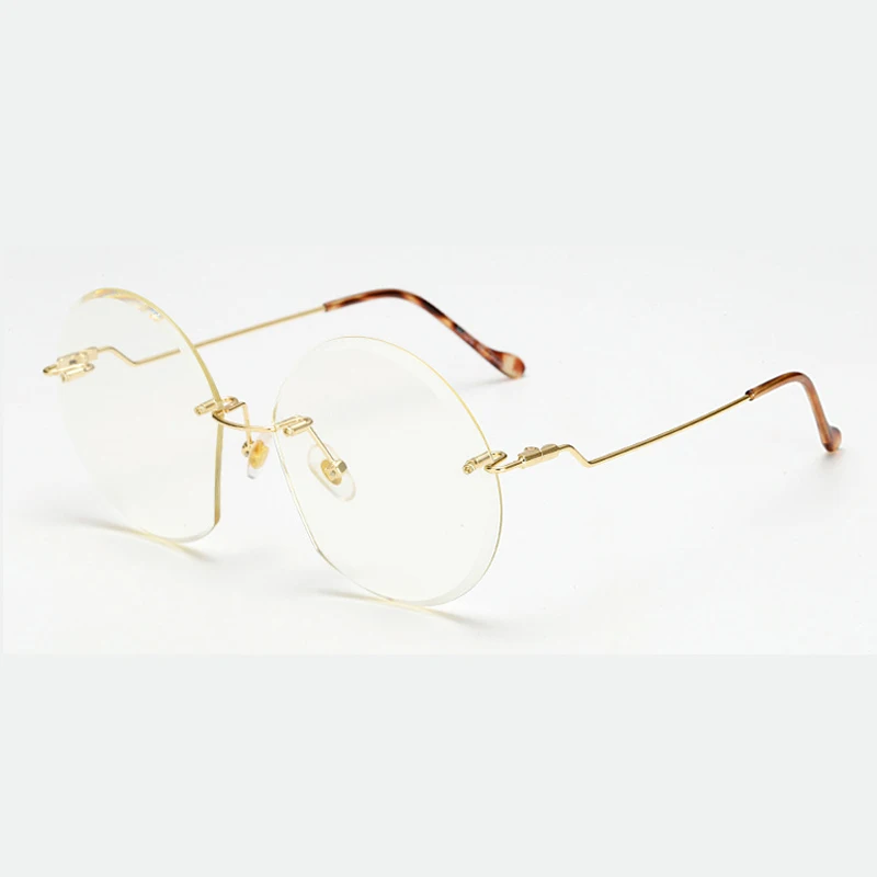 Брендовая Дизайнерская обувь без оправы Винтаж круглые поляризованные