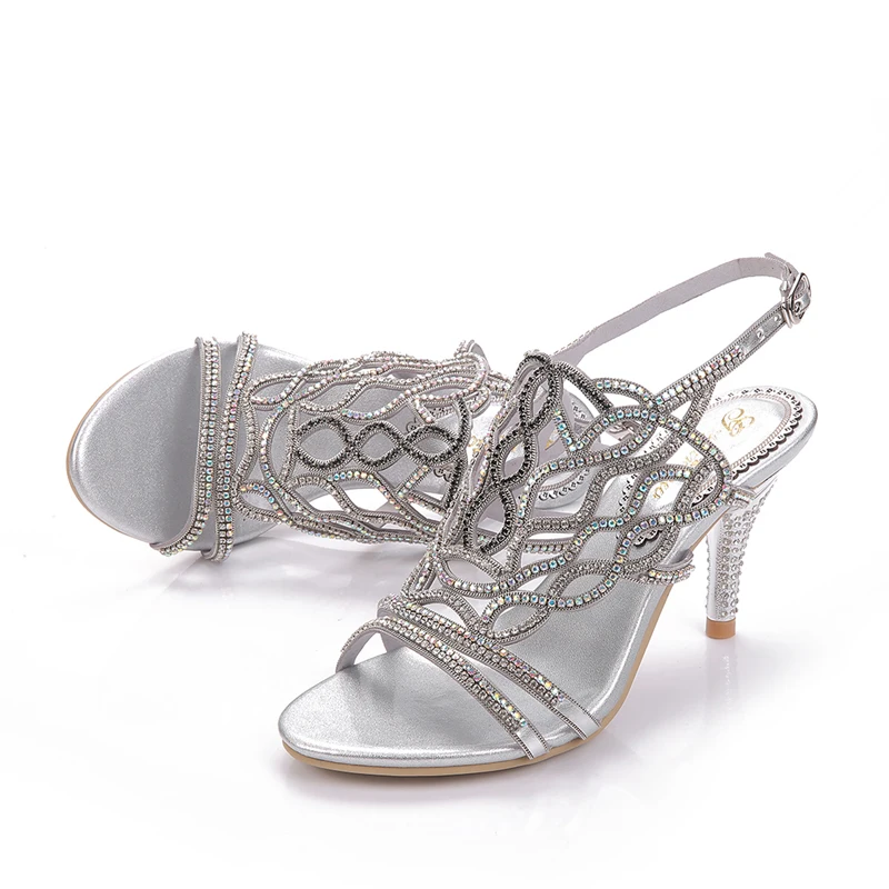 Женские сандалии гладиаторы с вырезами богемные Вечерние туфли на каблуке