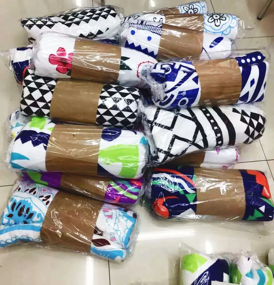 Пляжное одеяло с кисточками летнее полотенце для загара микрофибра пляжный