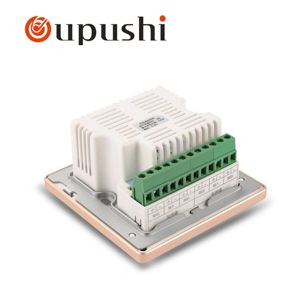 50 Вт 2-канальный переключатель с фиксированным сопротивлением для настройки