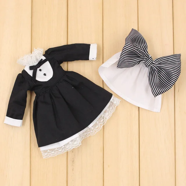 Кукла DBS Blyth icy 1/6 одежда для девушки костюм с фартуком и носками подходит подарка |