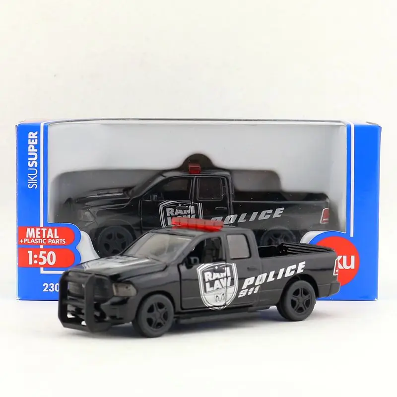 

SIKU 2309/1:50 Scale/Diecast Metal Model/Dodge RAM 1500 US police Truck/Toy Car for children's gift/Educational Collection