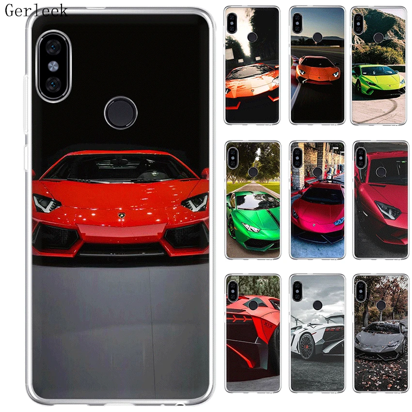 Чехол для мобильного телефона Desxz Lamborghini Sports Car Xiaomi Redmi Note 3 Pro 4 4X 5 6 7 Go 5A Prime Cover |