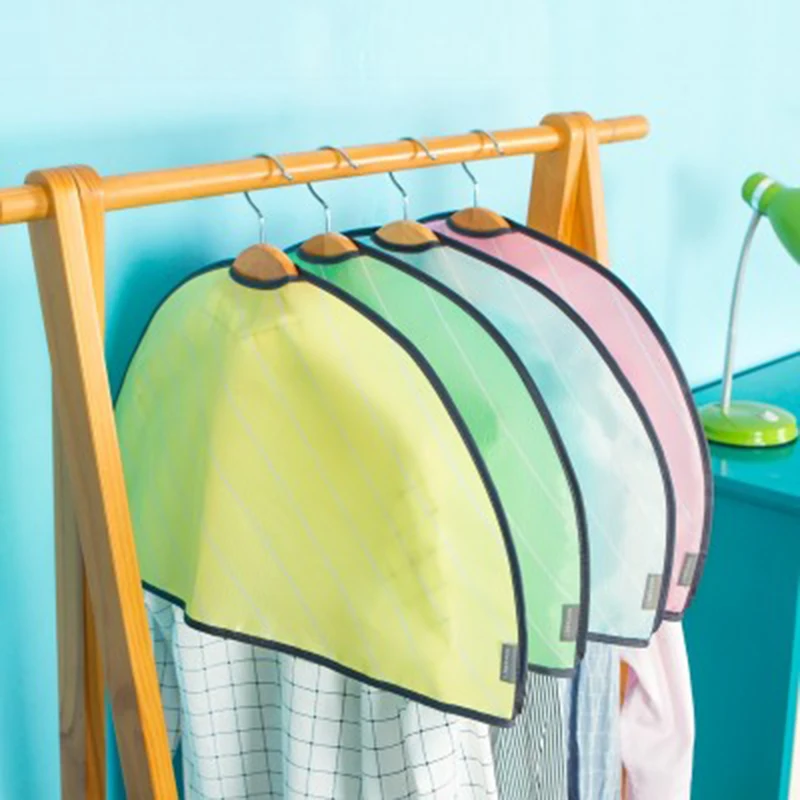 Плечо Чехол шкаф вешалка для одежды защиты пыли костюм хранения ткань висит