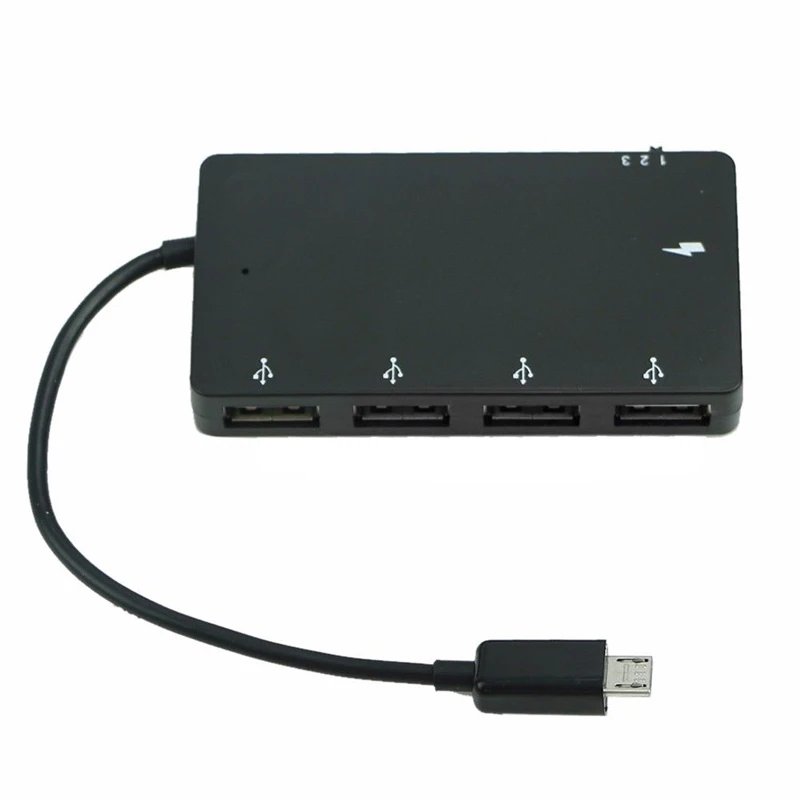 Новый Micro USB OTG 4 портовый концентратор питания зарядный адаптер кабель для Samsung