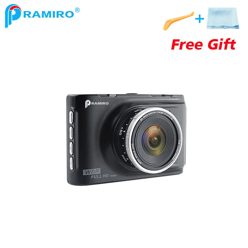 Pramiro Видеорегистраторы для автомобилей Полный Высокое разрешение 1080 P видео